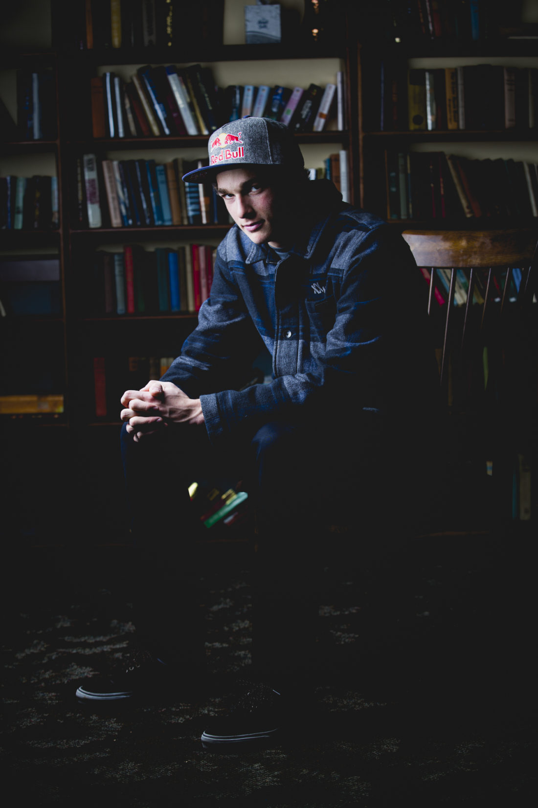Olympic Bronze Medalist Nick Goepper, photographed for Freeskier Magazine