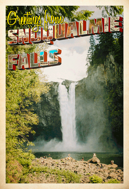 gif of snoqualmie falls
